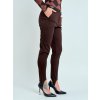 Hnědé kalhotové kaliopky LUX
