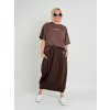 Hnědé triko LELOS