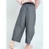 Antracit kalhoty MISTY