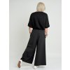 Černé široké kalhoty WAYO
