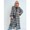 Kostkovaný kabát TIME