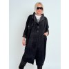 Černý kabát OXYGEN