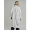 Bílý kabát OXYGEN