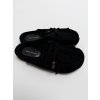 Černé mokasíny s volnou patou HOSE 9716