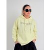 Světle žlutá mikina LIST