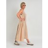 Béžové šaty DARINA