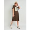 Hnědé šaty COFFEE