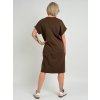 Hnědé šaty COFFEE