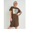 Hnědé šaty COFFEE