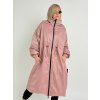 Starorůžový kabát RISK