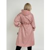 Starorůžový kabát RISK