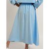 Světle modrá sukně AURA