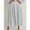 Světle šedá sukně AURA