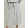 Světle šedá sukně AURA