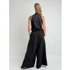 Černé široké kalhoty VALERIE