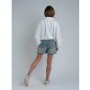 Modré džínové kraťasy SHORT-1096