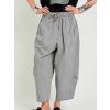 Šedé kalhoty LORIN