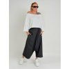 Antracitové maxi baggy GABOR