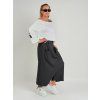 Antracitové maxi baggy GABOR
