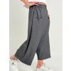 Antracitové maxi baggy GABOR
