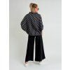 Černo-bílá tunika KIMONO