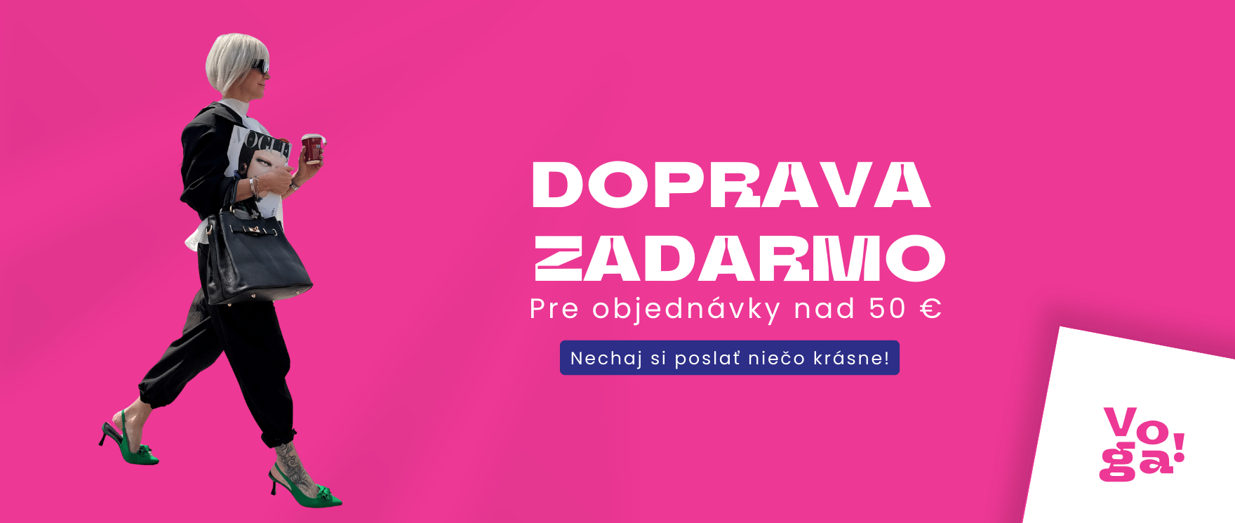 Doprava zdarma pro objednávky nad 50€