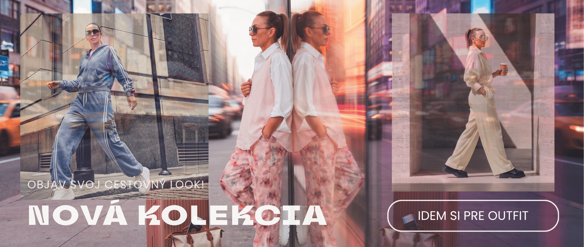 Kolekcia pre tvoj cestovný outfit