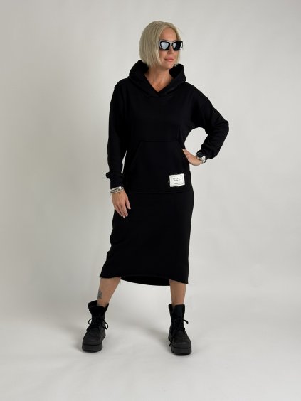 Čierne šaty Casper