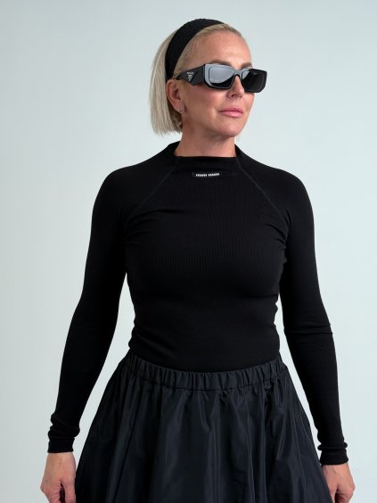 Čierne tričko Lady