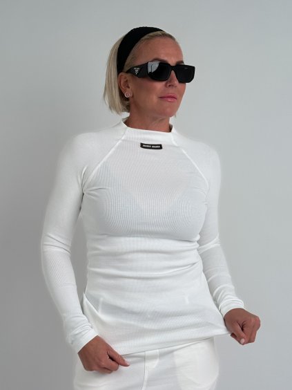 Krémové tričko Lady