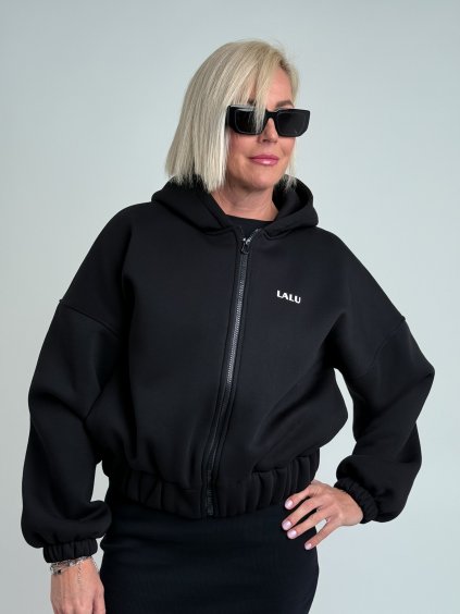 Čierna mikina LALUS