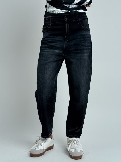 Antracitové džínsy PENELOPE