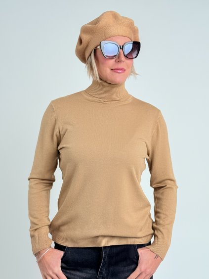 Béžový rolák EVELIN