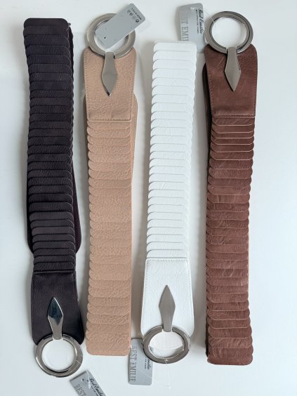 Opasok CROCO (Farba Béžová 78/120)