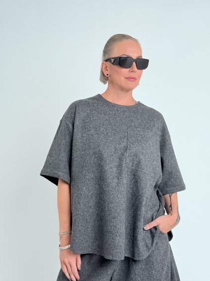 Antracitová tunika DAJA