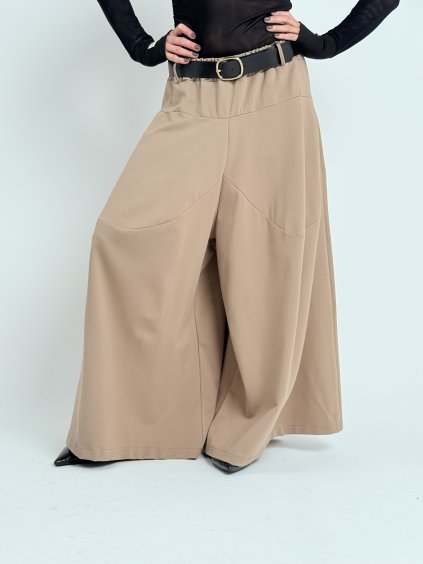 Béžové široké nohavice CARTO