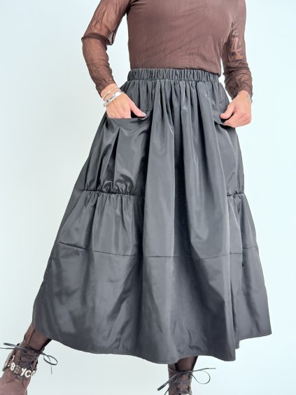 Čierna sukňa GET OVER