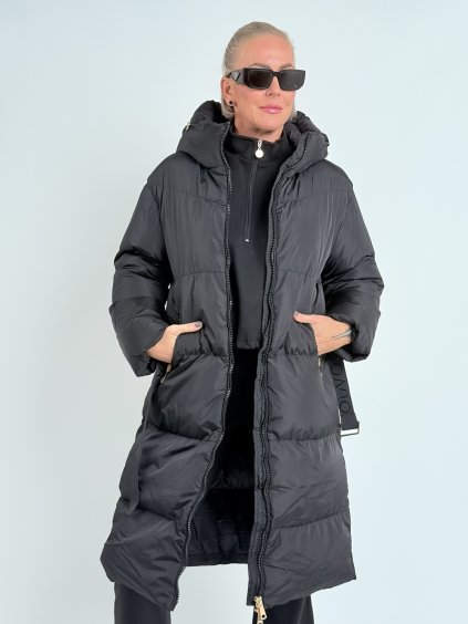 Čierny kabát SINGLE