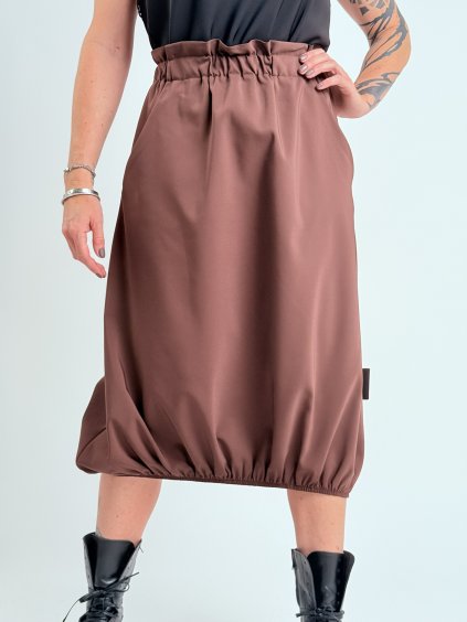 Hnedá sukňa SIERRA