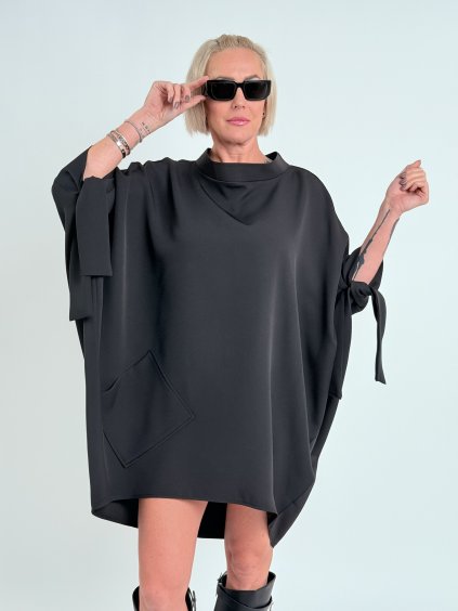 Čierne šaty NAVAJO