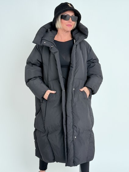 Čierny kabát MORRISON