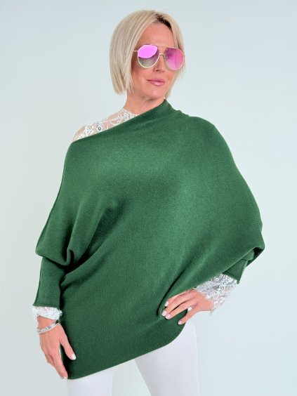 Zelený sveter BOLT