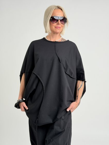 Čierna tunika CAPSLE