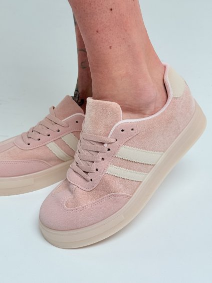 Svetloružové tenisky RYAN