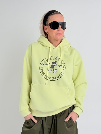 Pistáciová mikina CHARACTER