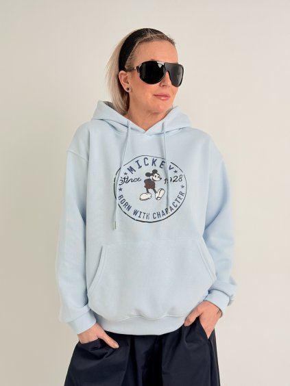 Svetlomodrá mikina CHARACTER