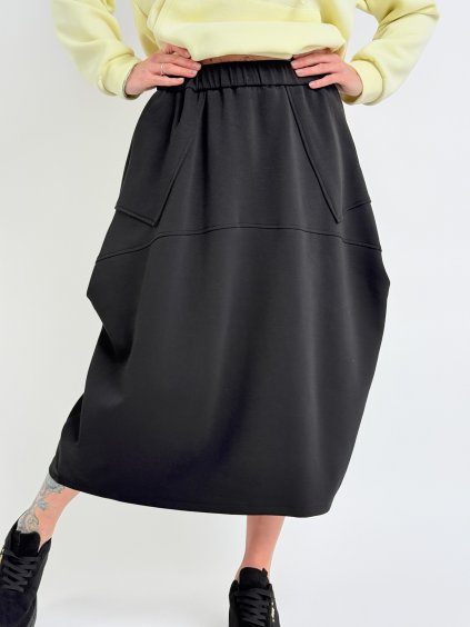 Čierna balónová sukňa CALL