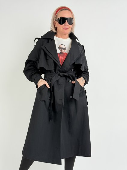 Čierny plášť CAMPUS