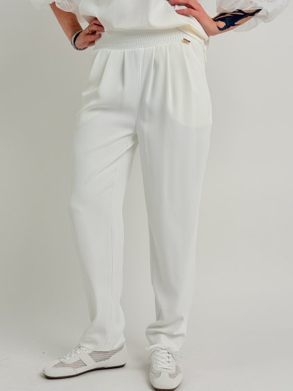 Krémové nohavice KENNY