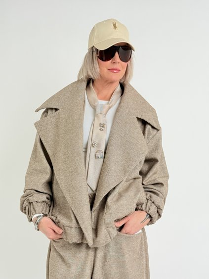 Béžová bunda NIGHTS